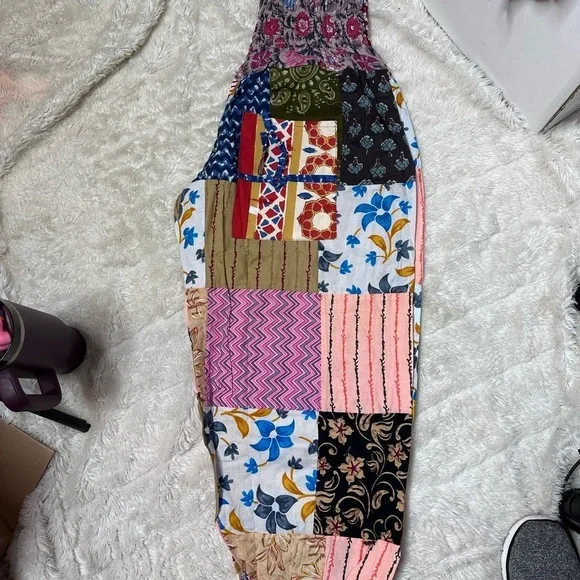 Patchwork Boho Pants, NWOT, Size Smalll/Medium.See Measurements. - Picture 4 of 7